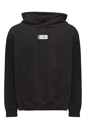 Black cotton hoodie MM6 MAISON MARGIELA | SH0GU0033M25025900